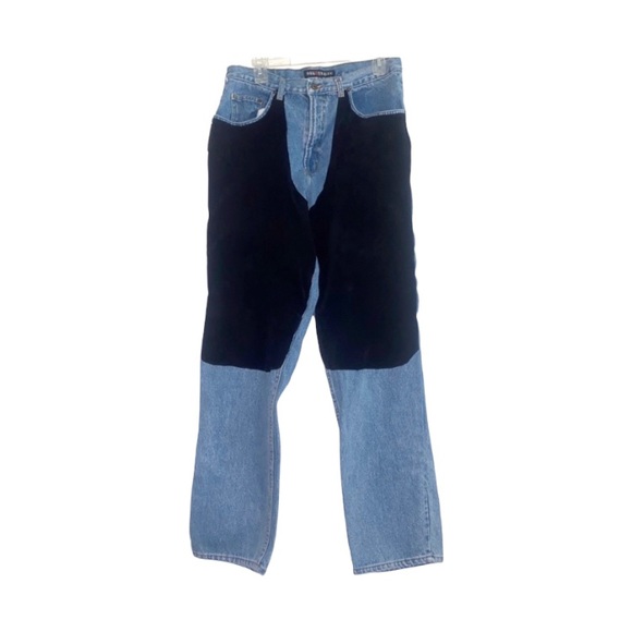 NEW Rare 80’s Dakota Blue  jeans, vintage, suede - Picture 2 of 16